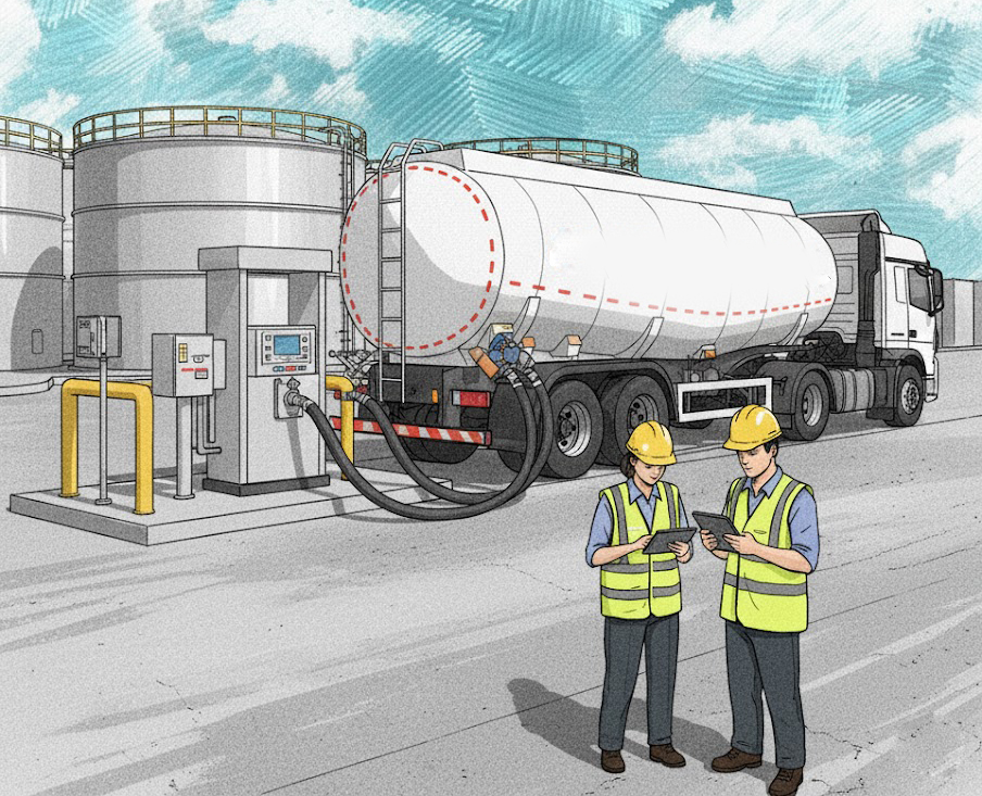 توريد الوقود