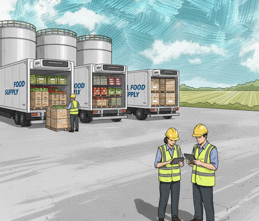 توريد الأغذية